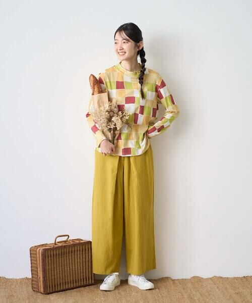 GIANNI LO GIUDICE / ジャンニ・ロ・ジュディチェ その他パンツ | [洗える]コットンナチュラルワッシャーワイドパンツ | 詳細22