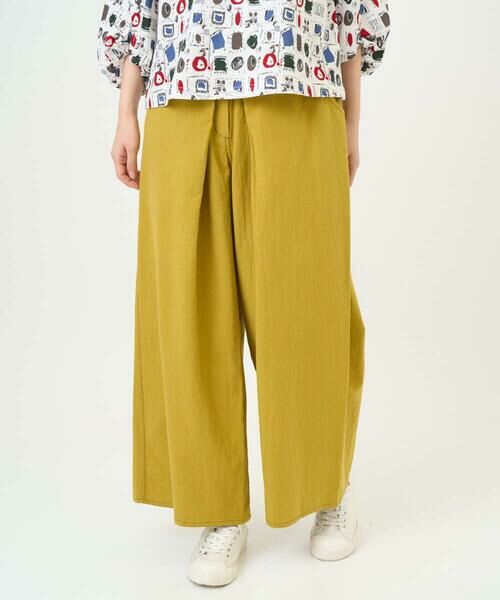 GIANNI LO GIUDICE / ジャンニ・ロ・ジュディチェ その他パンツ | [洗える]コットンナチュラルワッシャーワイドパンツ | 詳細3