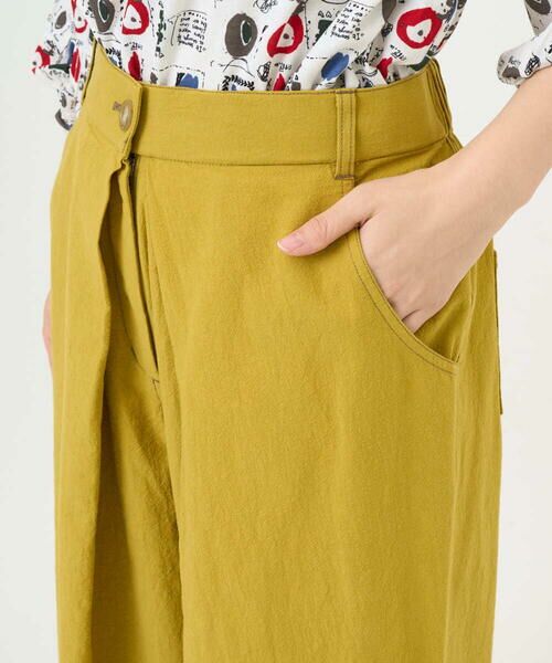 GIANNI LO GIUDICE / ジャンニ・ロ・ジュディチェ その他パンツ | [洗える]コットンナチュラルワッシャーワイドパンツ | 詳細9