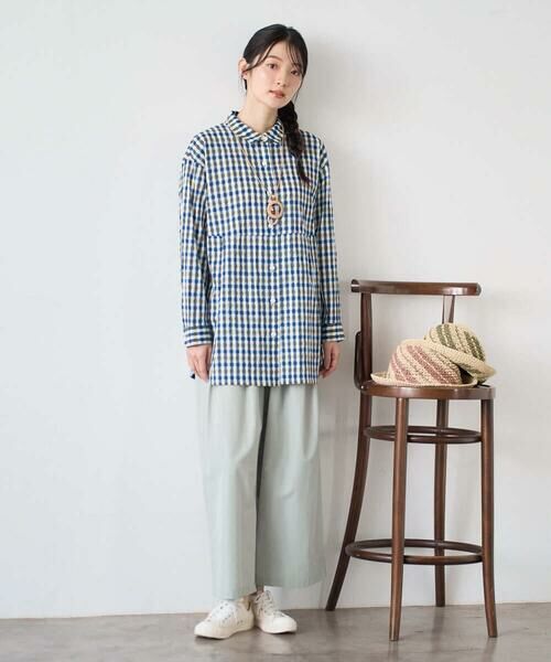 GIANNI LO GIUDICE / ジャンニ・ロ・ジュディチェ その他パンツ | [洗える]ポリエステルコットングログランパンツ | 詳細20