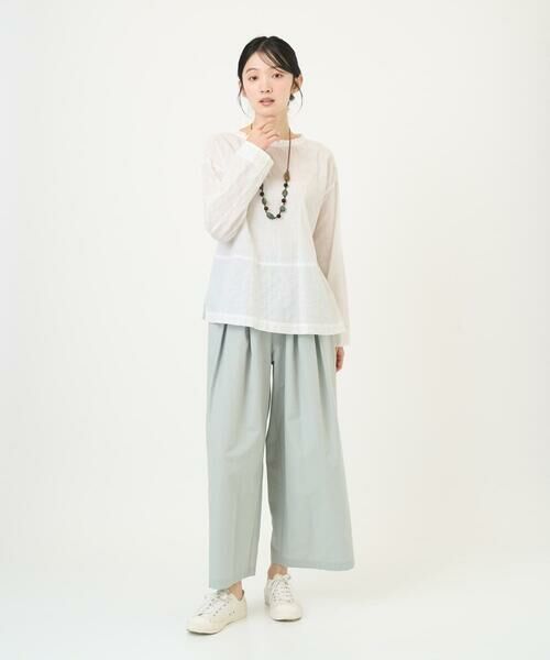 GIANNI LO GIUDICE / ジャンニ・ロ・ジュディチェ その他パンツ | [洗える]ポリエステルコットングログランパンツ | 詳細4