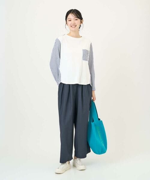 GIANNI LO GIUDICE / ジャンニ・ロ・ジュディチェ その他パンツ | [洗える]ポリエステルコットングログランパンツ | 詳細22