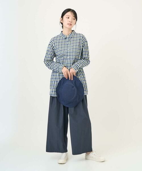 GIANNI LO GIUDICE / ジャンニ・ロ・ジュディチェ その他パンツ | [洗える]ポリエステルコットングログランパンツ | 詳細24