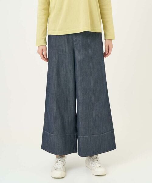 GIANNI LO GIUDICE / ジャンニ・ロ・ジュディチェ その他パンツ | [洗える]スラブシャンブレーデニムパンツ | 詳細28