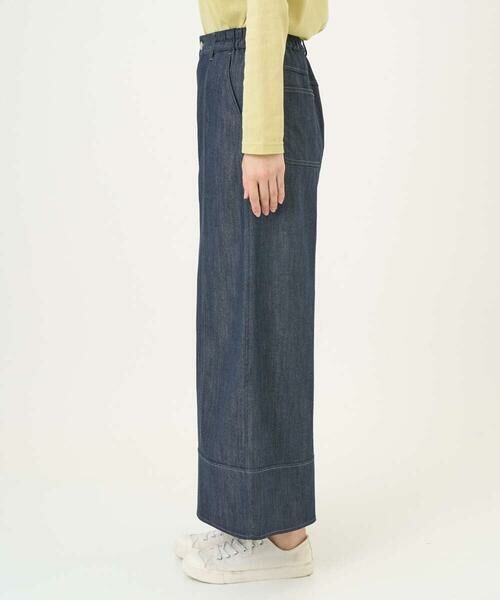 GIANNI LO GIUDICE / ジャンニ・ロ・ジュディチェ その他パンツ | [洗える]スラブシャンブレーデニムパンツ | 詳細3
