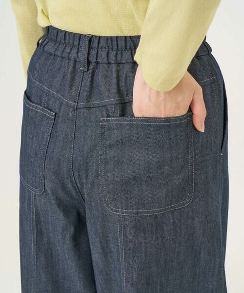 GIANNI LO GIUDICE / ジャンニ・ロ・ジュディチェ その他パンツ | [洗える]スラブシャンブレーデニムパンツ | 詳細5