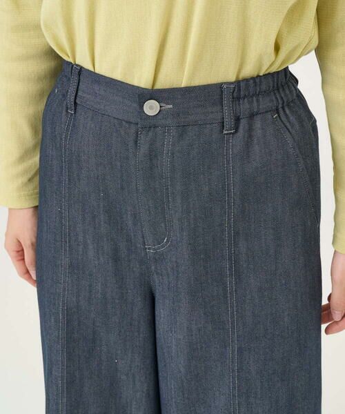 GIANNI LO GIUDICE / ジャンニ・ロ・ジュディチェ その他パンツ | [洗える]スラブシャンブレーデニムパンツ | 詳細6