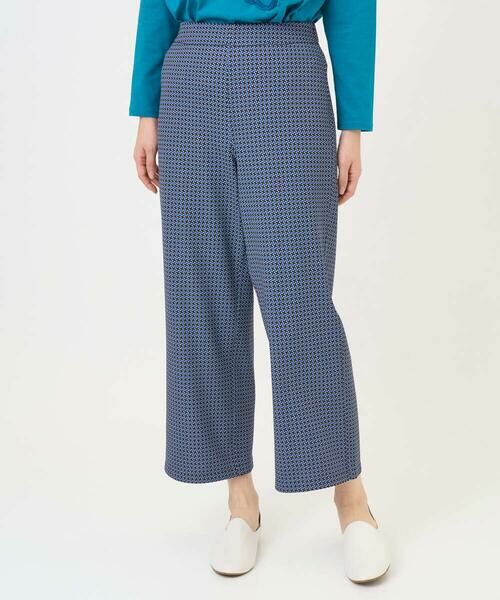 GIANNI LO GIUDICE / ジャンニ・ロ・ジュディチェ その他パンツ | [洗える・リバーシブル]裏コットン幾何プリントパンツ | 詳細13