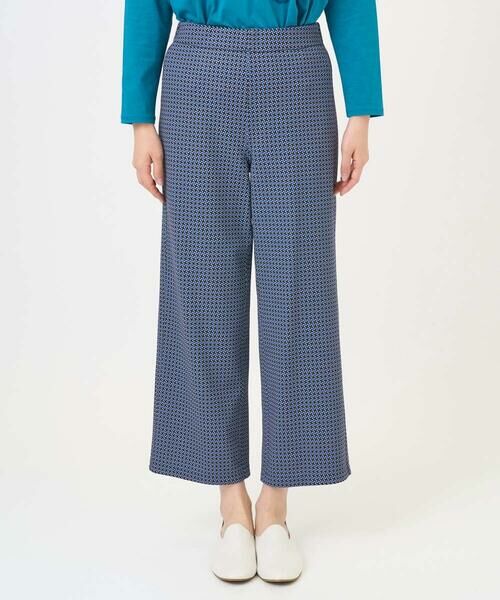 GIANNI LO GIUDICE / ジャンニ・ロ・ジュディチェ その他パンツ | [洗える・リバーシブル]裏コットン幾何プリントパンツ | 詳細14