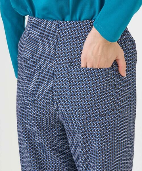 GIANNI LO GIUDICE / ジャンニ・ロ・ジュディチェ その他パンツ | [洗える・リバーシブル]裏コットン幾何プリントパンツ | 詳細17