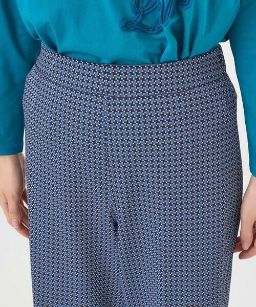 GIANNI LO GIUDICE / ジャンニ・ロ・ジュディチェ その他パンツ | [洗える・リバーシブル]裏コットン幾何プリントパンツ | 詳細18