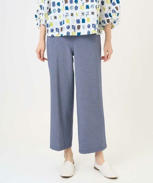 GIANNI LO GIUDICE / ジャンニ・ロ・ジュディチェ その他パンツ | [洗える・リバーシブル]裏コットン幾何プリントパンツ | 詳細25