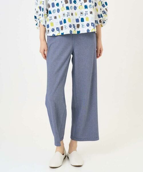 GIANNI LO GIUDICE / ジャンニ・ロ・ジュディチェ その他パンツ | [洗える・リバーシブル]裏コットン幾何プリントパンツ | 詳細26