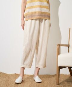 [洗える・日本製]ナチュラルスムースパンツ