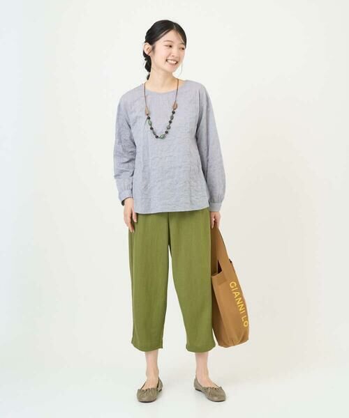 GIANNI LO GIUDICE / ジャンニ・ロ・ジュディチェ その他パンツ | [洗える・日本製]ナチュラルスムースパンツ | 詳細18