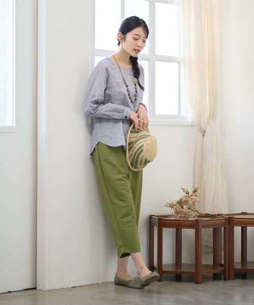 GIANNI LO GIUDICE / ジャンニ・ロ・ジュディチェ その他パンツ | [洗える・日本製]ナチュラルスムースパンツ | 詳細19