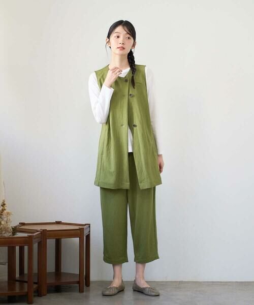 GIANNI LO GIUDICE / ジャンニ・ロ・ジュディチェ その他パンツ | [洗える・日本製]ナチュラルスムースパンツ | 詳細23