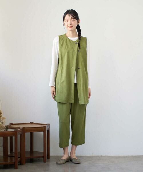 GIANNI LO GIUDICE / ジャンニ・ロ・ジュディチェ その他パンツ | [洗える・日本製]ナチュラルスムースパンツ | 詳細24