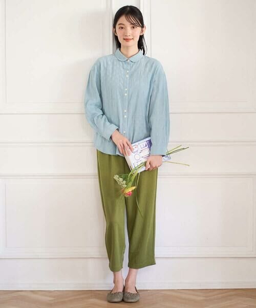 GIANNI LO GIUDICE / ジャンニ・ロ・ジュディチェ その他パンツ | [洗える・日本製]ナチュラルスムースパンツ | 詳細25