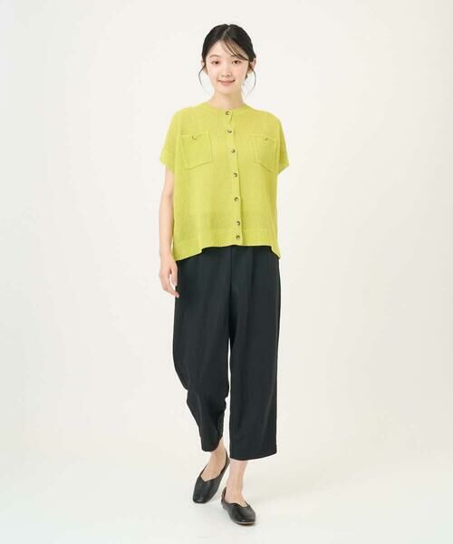 GIANNI LO GIUDICE / ジャンニ・ロ・ジュディチェ ベスト | ペーパーヤーン鹿の子ニットベスト | 詳細12