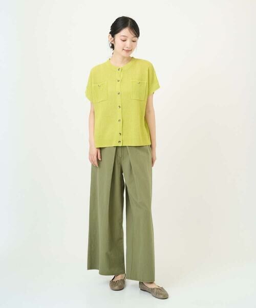 GIANNI LO GIUDICE / ジャンニ・ロ・ジュディチェ ベスト | ペーパーヤーン鹿の子ニットベスト | 詳細15