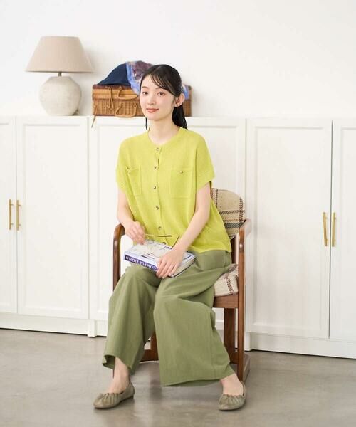 GIANNI LO GIUDICE / ジャンニ・ロ・ジュディチェ ベスト | ペーパーヤーン鹿の子ニットベスト | 詳細17