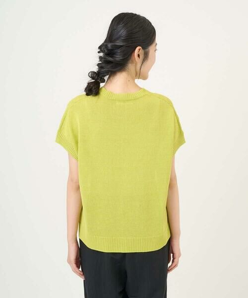 GIANNI LO GIUDICE / ジャンニ・ロ・ジュディチェ ベスト | ペーパーヤーン鹿の子ニットベスト | 詳細6