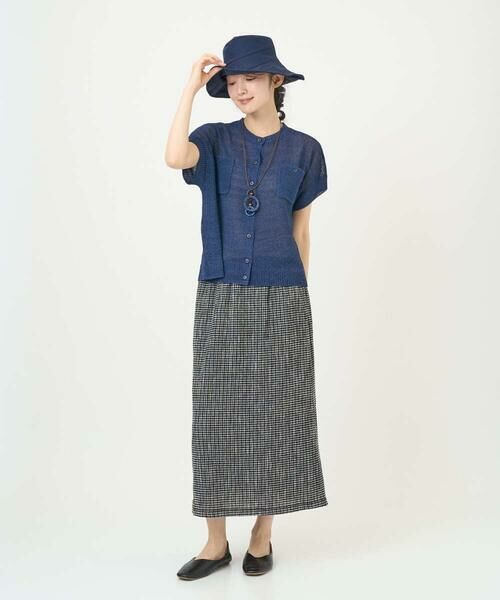 GIANNI LO GIUDICE / ジャンニ・ロ・ジュディチェ ベスト | ペーパーヤーン鹿の子ニットベスト | 詳細27