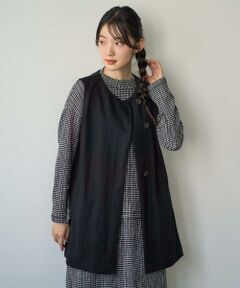 GIANNI LO GIUDICE / ジャンニ・ロ・ジュディチェ ベスト | [洗える・日本製]ナチュラルスムースジレ