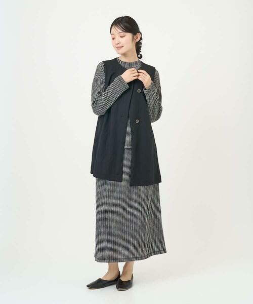 GIANNI LO GIUDICE / ジャンニ・ロ・ジュディチェ ベスト | [洗える・日本製]ナチュラルスムースジレ | 詳細25