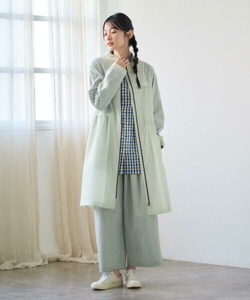 GIANNI LO GIUDICE / ジャンニ・ロ・ジュディチェ その他アウター | [洗える]ナイロンストレッチタフタコート | 詳細7