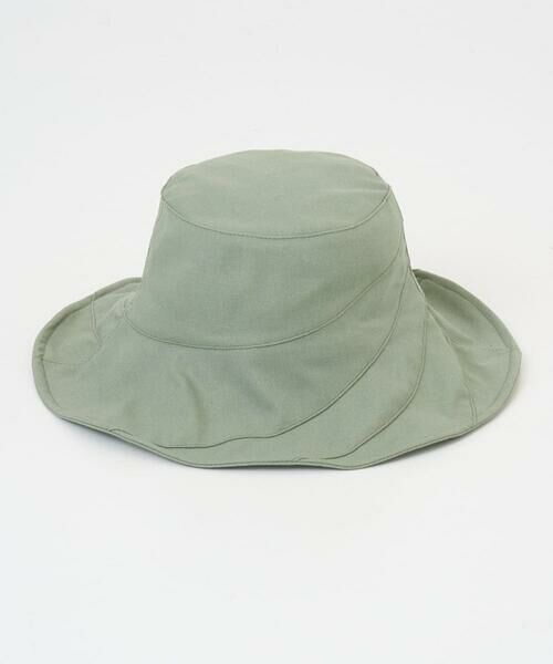 GIANNI LO GIUDICE / ジャンニ・ロ・ジュディチェ キャップ | コットンリネンハット（グリーン）