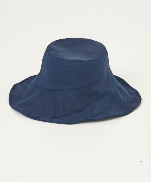 GIANNI LO GIUDICE / ジャンニ・ロ・ジュディチェ キャップ | コットンリネンハット（ネイビー）