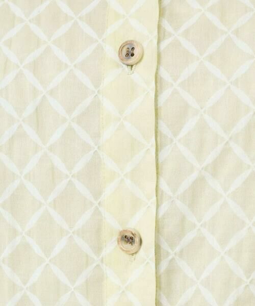 GIANNI LO GIUDICE / ジャンニ・ロ・ジュディチェ シャツ・ブラウス | [洗える]塩縮加工ダイヤ柄ブラウス | 詳細28