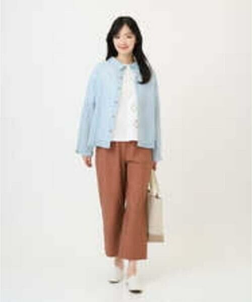 GIANNI LO GIUDICE / ジャンニ・ロ・ジュディチェ シャツ・ブラウス | [洗える]塩縮加工ダイヤ柄ブラウス | 詳細5