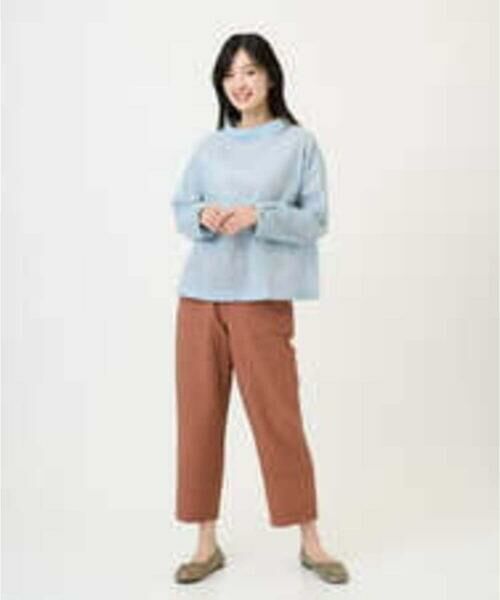 GIANNI LO GIUDICE / ジャンニ・ロ・ジュディチェ シャツ・ブラウス | [洗える]塩縮加工ダイヤ柄ブラウス | 詳細8