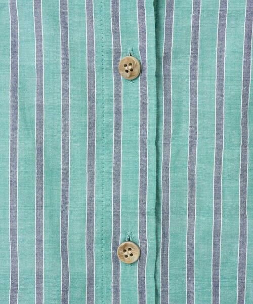 GIANNI LO GIUDICE / ジャンニ・ロ・ジュディチェ シャツ・ブラウス | [洗える・日本製]コットンシャーリングストライプブラウス | 詳細14