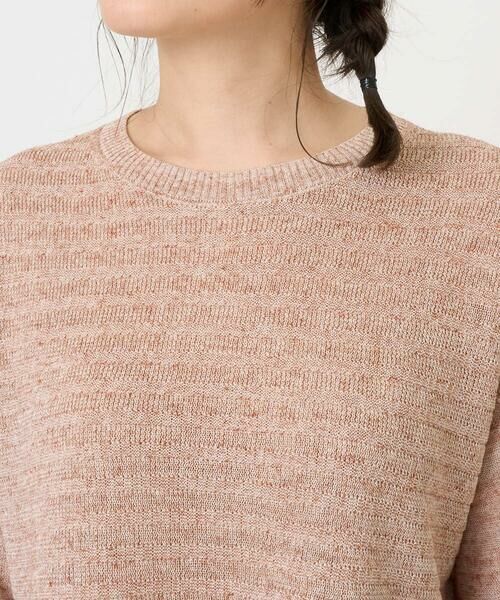 GIANNI LO GIUDICE / ジャンニ・ロ・ジュディチェ ニット・セーター | [洗える]テトロンリネンカスリニット | 詳細7