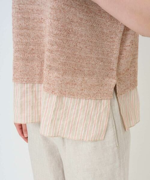 GIANNI LO GIUDICE / ジャンニ・ロ・ジュディチェ ニット・セーター | [洗える]テトロンリネンカスリニット | 詳細9