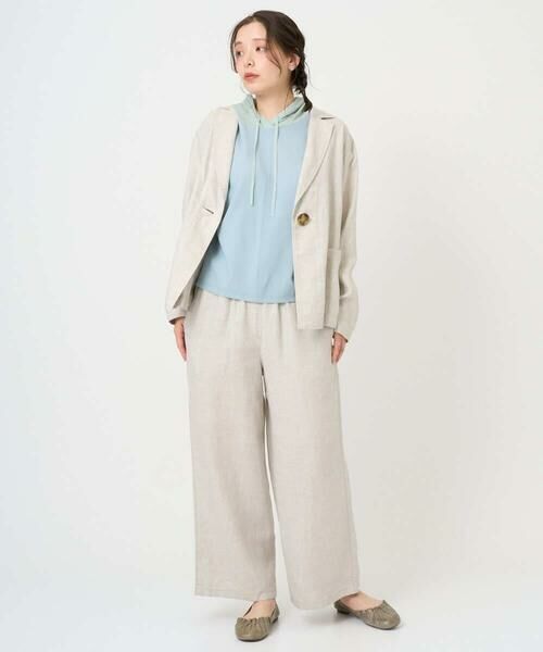 GIANNI LO GIUDICE / ジャンニ・ロ・ジュディチェ ニット・セーター | [洗える]リネンナイロンソフトシアーニット | 詳細4