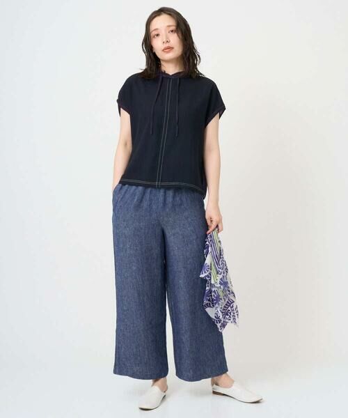 GIANNI LO GIUDICE / ジャンニ・ロ・ジュディチェ ニット・セーター | [洗える]リネンナイロンソフトシアーニット | 詳細7