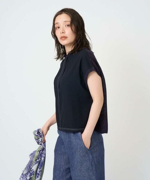 GIANNI LO GIUDICE / ジャンニ・ロ・ジュディチェ ニット・セーター | [洗える]リネンナイロンソフトシアーニット | 詳細9