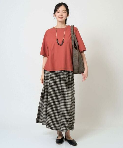 GIANNI LO GIUDICE / ジャンニ・ロ・ジュディチェ カットソー | [洗える]クールローレルスカイコットTシャツ | 詳細10