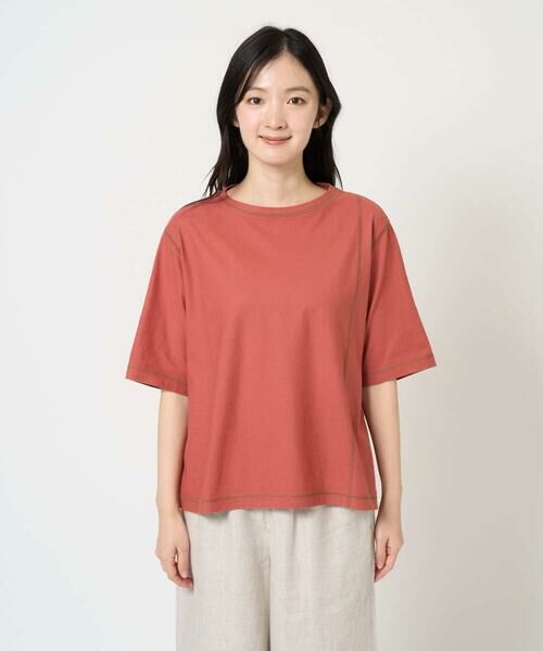 GIANNI LO GIUDICE / ジャンニ・ロ・ジュディチェ カットソー | [洗える]クールローレルスカイコットTシャツ | 詳細18