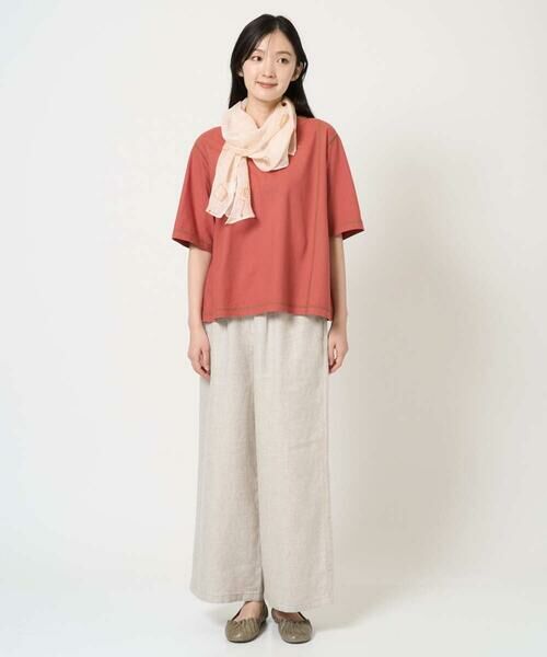 GIANNI LO GIUDICE / ジャンニ・ロ・ジュディチェ カットソー | [洗える]クールローレルスカイコットTシャツ | 詳細6