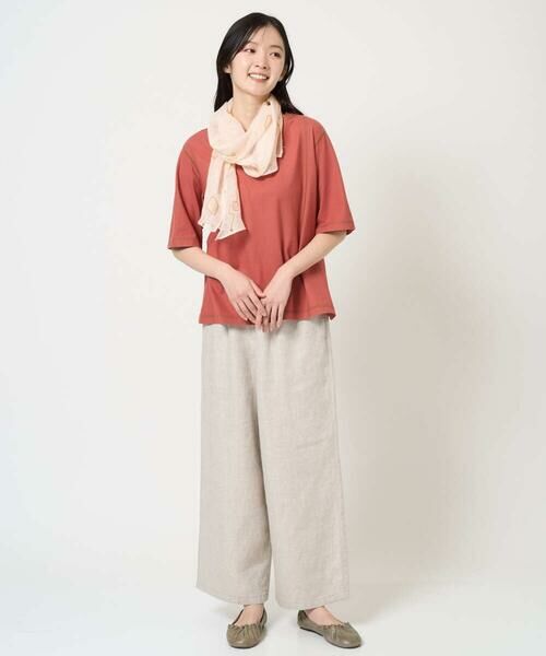 GIANNI LO GIUDICE / ジャンニ・ロ・ジュディチェ カットソー | [洗える]クールローレルスカイコットTシャツ | 詳細7