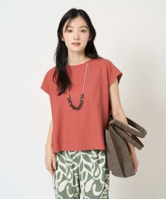 GIANNI LO GIUDICE / ジャンニ・ロ・ジュディチェ カットソー | [洗える]クールローレルノースリーブカットソー