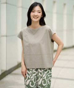 GIANNI LO GIUDICE / ジャンニ・ロ・ジュディチェ カットソー | [洗える]クールローレルノースリーブカットソー