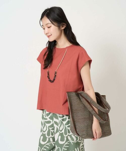 GIANNI LO GIUDICE / ジャンニ・ロ・ジュディチェ カットソー | [洗える]クールローレルノースリーブカットソー | 詳細1