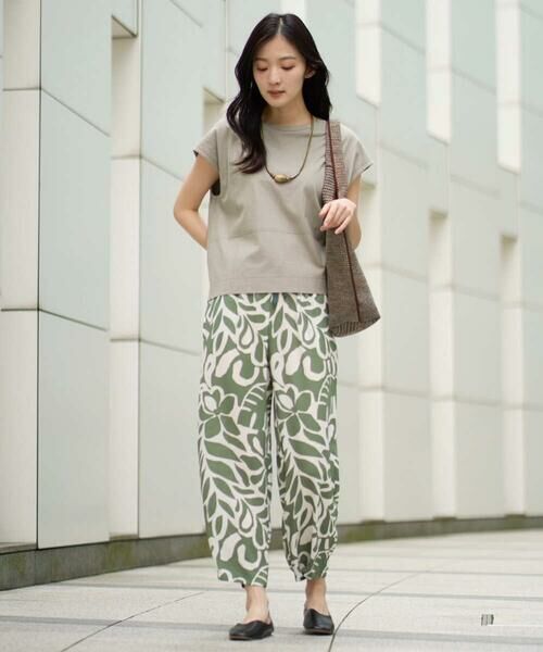 GIANNI LO GIUDICE / ジャンニ・ロ・ジュディチェ カットソー | [洗える]クールローレルノースリーブカットソー | 詳細14